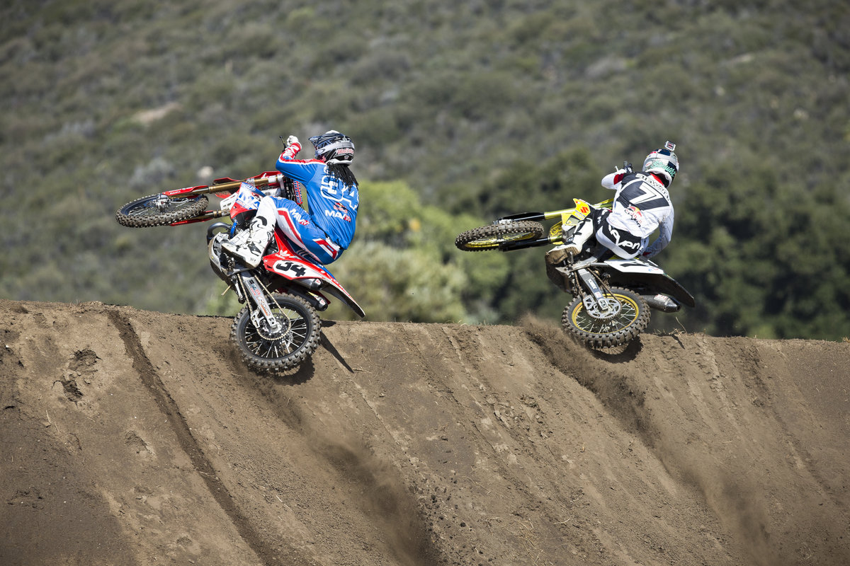 (L-R) Malcolm Stewart and James Stewart - Action
