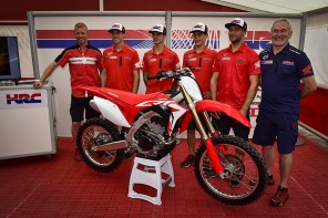 Michele Cervellin Tests the 2018 Honda CRF250RW